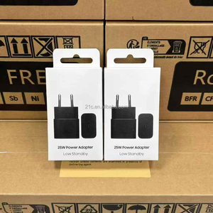 <span class=keywords><strong>Chargeur</strong></span> rapide T2511 Adaptateur de type C T2510 <span class=keywords><strong>Chargeur</strong></span> 25W PD USB C Chargeurs muraux de voyage pour <span class=keywords><strong>Samsung</strong></span> Galaxy S25 S24 S23 Ultra Note 20 - Product Image 1