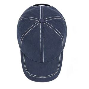 Casquette de baseball vintage en toile de coton délavée à 6 panneaux, classique, réglable, unisexe, pour le quotidien et les sports de plein air - Product Image 3