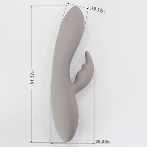 Modellistica di prodotti popolari stimolatore muto impermeabile unico Silicone liquido G Spot coniglio vibratore giocattoli del sesso per donna - Product Image 2