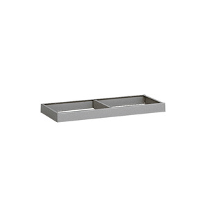 Fami <b>Shelf</b> Base Ed5033 L1670 D660 H155 Dark Grey Ral7000 For <b>Brackets</b> - Product Image 1