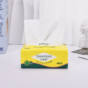 Pañuelos Faciales Suaves de 4 Capas Ecológicos al por Mayor para Oficina/Hotel con Muestras Gratis - Product Image 1