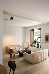 Divano componibile in tessuto moderno della metà del secolo per soggiorno collezione <span class=keywords><strong>Sandra</strong></span> - Product Image 4