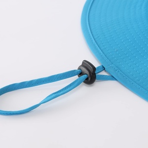 Sombrero de protección solar con cordón ajustable y ala ancha, protección UV completa durante actividades de verano al aire libre - Product Image 6