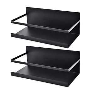 Organizer Iso 9001 Workshop Custom Magnetic Refrigerator Shelf Rack Spices Organizer For 3 Layer