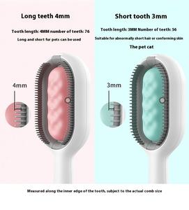 Eco-friendly sostenibile in gomma <span class=keywords><strong>Pet</strong></span> spazzola per la pulizia dei capelli in Silicone salviettina per la rimozione dei peli del cane gatto serbatoio dell'acqua <span class=keywords><strong>Pet</strong></span> - Product Image 4