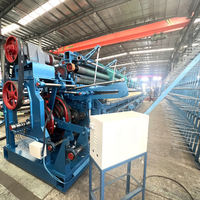 Machine à fabriquer des filets de pêche de haute précision ZRD45-120, machine à tisser des filets de pêche à double nœud