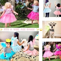 12 "Petite Princesse Papillon Ailes De Fée Costumes Ailes De Fée Ailes D'ange Costume De Fée pour Les Filles