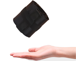 Bolsa de mano de acordeón de gran capacidad, bolsa de compras plegable reutilizable personalizada portátil de almacenamiento de supermercado ligero - Product Image 5