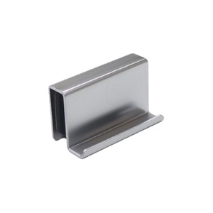 Door <b>Handle</b> 4-6mm Frameless Glass Minimalist Design Easy Installation For Door Ambidextrous Cold Rolled Steel - Product Image 2