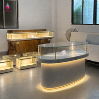 Meubles de vitrine pour bijouterie moderne Sundo, vitrine en verre avec éclairage LED pour boutique, magasin et centre commercial
