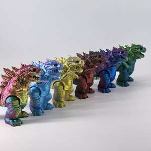 Figurine de modè<span class=keywords><strong>le</strong></span> créatif Godzilla imprimée en 3D Figurine de monstre la plus vendue transfrontalière Artisanat de <span class=keywords><strong>science</strong></span>-<span class=keywords><strong>fiction</strong></span> - Product Image 2
