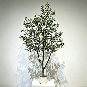 Arbres d'<span class=keywords><strong>olivier</strong></span> artificiels détachables de 1,2 m à 2,1 m, tailles plus petites, emballage économique, frais de livraison réduits, remises sur les commandes, plantes et arbres artificiels, fausses plantes - Product Image 6