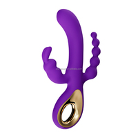 Sex-Spielzeug Dildo Analvibrator für Damen wiederaufladbarer Triple-G-Punkt-Kaninchen-Vibrator