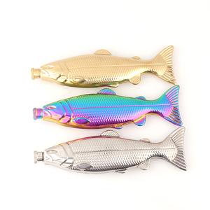 4Oz Pocket Portable 18/8 Thép Không Gỉ Cá Whisky Whisky Rượu Rượu Rượu Hip Flask - Product Image 1