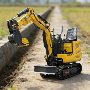 Mini Excavadora Portátil de 1.2 Toneladas de Alta Maniobrabilidad para Trabajos de Jardinización Municipal y Mantenimiento de Carreteras - Product Image 2