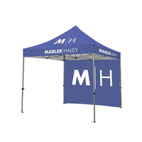 Tentes personnalisées à ouverture rapide, imprimées sur mesure, auvent rétractable pour activités en plein air, pour la publicité