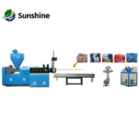 Top haute vitesse automatique Double étage PE PP plastique recyclage Granules Cutter broyeur granulateur Machine fabricants de plastique