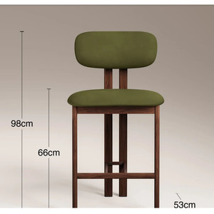 <span class=keywords><strong>Chaise</strong></span> de loisirs moderne en bois, écologique, pour <span class=keywords><strong>salon</strong></span>, salle à manger et chambre à coucher, avec siège en cuir - Product Image 6