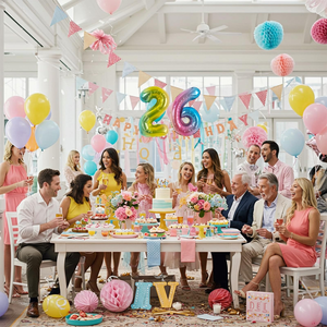 2026 Foil <b>Balloons</b> Foil Letters Large Number <b>Balloons</b> 0123456789 Number Helium <b>Balloon</b> for Birthday Party Supplies <b>Decorations</b> - Product Image 5
