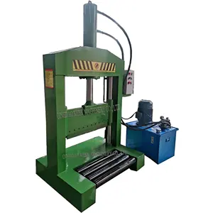 large rubber block cutting machine hydraulic guillotine machine large gantry guillotine chopping machine