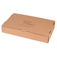 Caja de Cartón Kraft Marrón de Lujo Personalizada para 6 Botellas de Vino, con Asa, Forro de Esponja Desechable, Impresión en Lámina Dorada