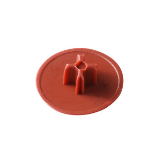 Cache-vis décoratif trois-en-un pour connecteur, cache-trou cylindrique en plastique pour roue excentrique de meuble - Product Image 3