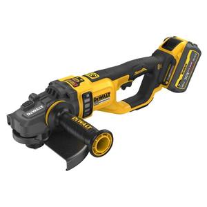 Amoladora Angular Inalámbrica DeWalt DCG460X2-QW de 18 V, Motor sin Escobillas de 115 mm, Velocidad Variable - Product Image 1