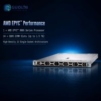 Nouveau serveur rack Dell PowerEdge R4715 1U à socket unique, plateforme de calcul d'entreprise AMD EPYC de 5e génération
