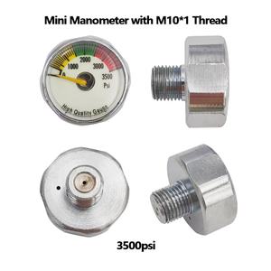 Manómetro de Presión de Aire Micro M10, Material de Latón Duradero, PAG-M10_3500PSI, 3500 PSI, Compatible con Accesorios - Product Image 4