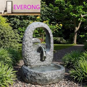 Bassins <span class=keywords><strong>de</strong></span> fontaines <span class=keywords><strong>de</strong></span> <span class=keywords><strong>jardin</strong></span> <span class=keywords><strong>en</strong></span> granit <span class=keywords><strong>de</strong></span> taille personnalisée pour petit parc extérieur, décoration d'aménagement paysager, <span class=keywords><strong>pierre</strong></span> durable - Product Image 3