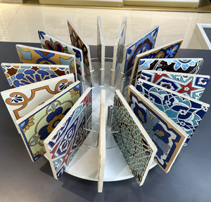 Support d'affichage <span class=keywords><strong>de</strong></span> bureau <span class=keywords><strong>pour</strong></span> dalles <span class=keywords><strong>de</strong></span> pierre, petits échantillons <span class=keywords><strong>de</strong></span> carreaux <span class=keywords><strong>de</strong></span> céramique artistiques, cartes <span class=keywords><strong>de</strong></span> couleurs <span class=keywords><strong>de</strong></span> <span class=keywords><strong>verre</strong></span>, support rotatif <span class=keywords><strong>de</strong></span> <span class=keywords><strong>table</strong></span> <span class=keywords><strong>pour</strong></span> échantillons - Product Image 6