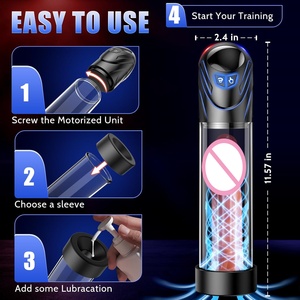 Elektrische Penis Pomp Seksspeeltje Penis Extender Vacuümpomp Penis Vergrotingspompen Voor <span class=keywords><strong>Ed</strong></span> Trainer Dick Pomp Mannelijke Masturbators Volwassen - Product Image 6