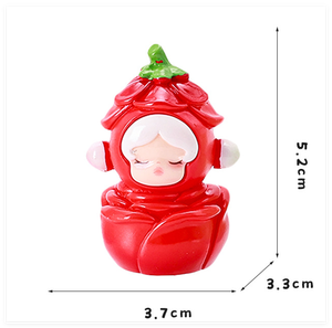 ของตกแต่งเค้ก ของประดับตกแต่งโต๊ะงานปาร์ตี้ <span class=keywords><strong>วัน</strong></span><span class=keywords><strong>เกิด</strong></span> งานแต่งงาน <span class=keywords><strong>วัน</strong></span>ครบรอบ (หรูหรา) ตุ๊กตากุหลาบเรซิ่นสำหรับใส่ในถุงสุ่มลุ้นโชค - Product Image 2