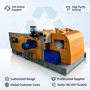 Máquina de Reciclaje de <span class=keywords><strong>Chatarra</strong></span> Metálica RJ Equipment, Separador de Corrientes de Foucault para la Separación de Aluminio y Cobre - Product Image 1