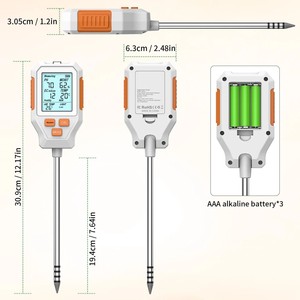 Nouveau testeur numérique de sol LCD 7 en 1 PH/EC/Température/Humidité/Température de l'air/Fertilité/Luminosité SGS15 Modèle Jardin - Product Image 3