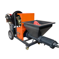 Machine d'injection portable de mortier et de ciment diesel haute pression pour travaux de fondation en construction