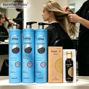 Suero Capilar Instantáneo con Proteína de Queratina, Aceite Suavizante para el Cabello, Suero Capilar de Seda, Queratina Brasileña, Aceite de Argán - Product Image 6