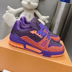 Zapatos Casuales de Piel Auténtica con Diamantes L0VE de Diseño de Lujo y Tendencia de Moda para Hombre DSYX Q1217-04, Novedad de 2025, Ligeros - Product Image 5