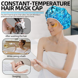 <span class=keywords><strong>Bonnet</strong></span> Thermique Professionnel en Feuille Métallique <span class=keywords><strong>pour</strong></span> <span class=keywords><strong>Masque</strong></span> Capillaire, Coloration et Permanente – Maintien de la Chaleur - Product Image 2