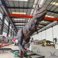 Fournisseur de dinosaures animatroniques de Chine de haute qualité Modèle géant Carnotaurus de dinosaure robotique grandeur nature à vendre