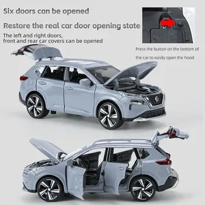 <span class=keywords><strong>รถ</strong></span>โมเดลไดแคสต์โลหะผสมสังกะสี X-TRAIL ขนาด 1/32 แบบจำลองดัดแปลงพร้อมเสียงและไฟ ของสะสม <span class=keywords><strong>รถ</strong></span>ของเล่นเด็กแบบสปอร์ต - Product Image 6