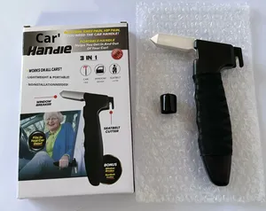 Herramienta de Escape de Emergencia para Automóvil, Martillo de Seguridad, Barra de Apoyo para Vehículo, Asas de Apoyo para Personas Mayores - Product Image 6