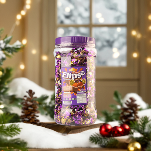 ROYAL DE DOLTON Elipse Solid Milk <b>Chocolate</b> Nut Biscuit Candy Packaged Wrapping Paper Container - Product Image 2