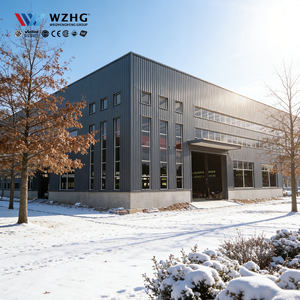 Quick Assembly High Quality Steel Industrial Steel Shed with 50-Year Lifespan 200km/h Wind-Resistant for Factory CE Certified - Product Image 1