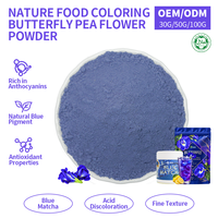 SAIYANG Fleur de pois papillon 100% naturelle soluble dans l'eau, fournisseurs, 700 Mesh, thé de fleur de pois papillon bleu, poudre de matcha bleue
