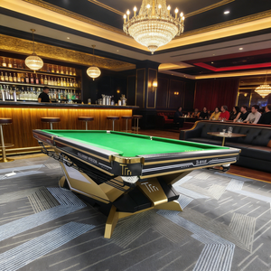 Mesa de Billar China Profesional STELLARWAY de 7, 8 y 9 pies, Modelo <span class=keywords><strong>YACHT</strong></span> con Paño Liber, Losa de Piedra <span class=keywords><strong>Azul</strong></span> de 4.5 cm y Estructura de Acero para Club/Bar - Product Image 6