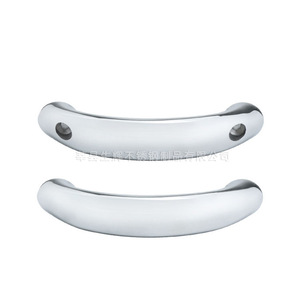 316 Stainless Steel Marine Lifting Handle 170MM Mirror Polished Handrail Through Hole Hardware For <b>Yacht</b> Accessories - Product Image 2