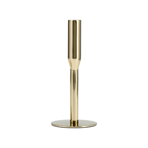 Portacandele Cilindrico Sottile in Metallo, Decorazione Contemporanea per la Casa, Centrotavola - Product Image 1