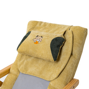 Smart Massage Rocking Chair Full Body <b>Vibration</b> Yellow Home Use - Product Image 3
