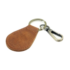 Best Quality Keychain Custom logo <b>Key</b> Holder <b>Leather</b> Travel Car <b>Key</b> Pouch Keyring for <b>Key</b> Holder - Product Image 3